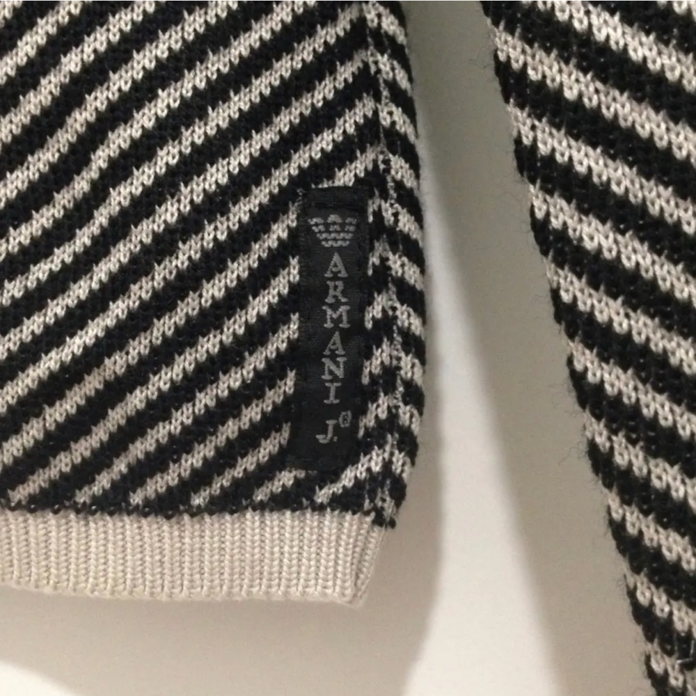 Armani Jeans Striped Sweater - Picture 8 of 8